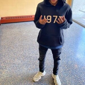 Men's Black Hoodie